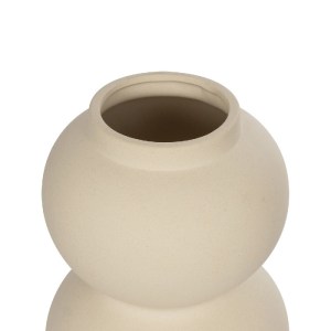 glo-21265-21265_5.webp GLOBOSTAR® ARTIFICIAL GARDEN PEARL 21265 ΔΙΑΚΟΣΜΗΤΙΚΟ ΚΕΡΑΜΙΚΟ ΒΑΖO ΜΠΕΖ Π13 X Μ13 X Υ21CM