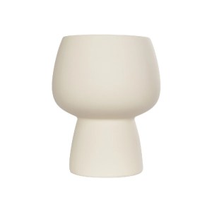 glo-21270-21270_4.webp GLOBOSTAR® ARTIFICIAL GARDEN MOREA 21270 ΔΙΑΚΟΣΜΗΤΙΚΟ ΚΕΡΑΜΙΚΟ ΒΑΖO ΜΠΕΖ Π17 X Μ17 X Υ20CM