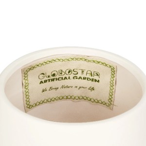 glo-21270-21270_6.webp GLOBOSTAR® ARTIFICIAL GARDEN MOREA 21270 ΔΙΑΚΟΣΜΗΤΙΚΟ ΚΕΡΑΜΙΚΟ ΒΑΖO ΜΠΕΖ Π17 X Μ17 X Υ20CM
