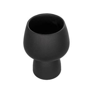 glo-21272-21272_3.webp GLOBOSTAR® ARTIFICIAL GARDEN CAMERON 21272 ΔΙΑΚΟΣΜΗΤΙΚΟ ΚΕΡΑΜΙΚΟ ΒΑΖO ΜΑΥΡΟ Π16 X Μ16 X Υ2
