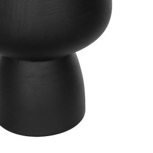 glo-21272-21272_5.webp GLOBOSTAR® ARTIFICIAL GARDEN CAMERON 21272 ΔΙΑΚΟΣΜΗΤΙΚΟ ΚΕΡΑΜΙΚΟ ΒΑΖO ΜΑΥΡΟ Π16 X Μ16 X Υ2