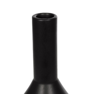 glo-21280-21280_5.webp GLOBOSTAR® ARTIFICIAL GARDEN CANNOLI 21280 ΔΙΑΚΟΣΜΗΤΙΚΟ ΚΕΡΑΜΙΚΟ ΒΑΖO ΜΑΥΡΟ Π13 X Μ13 X Υ2
