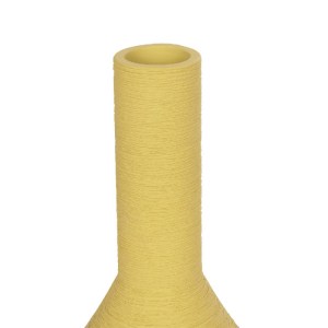 glo-21281-21281_5.webp GLOBOSTAR® ARTIFICIAL GARDEN GRENADA 21281 ΔΙΑΚΟΣΜΗΤΙΚΟ ΚΕΡΑΜΙΚΟ ΒΑΖO ΚΙΤΡΙΝΟ Π13 X Μ13 X 
