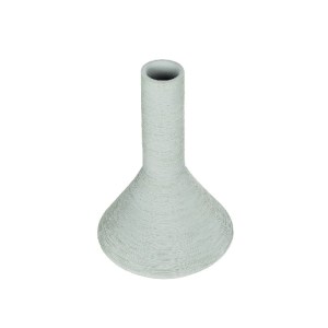 glo-21282-21282_3.webp GLOBOSTAR® ARTIFICIAL GARDEN TANAH 21282 ΔΙΑΚΟΣΜΗΤΙΚΟ ΚΕΡΑΜΙΚΟ ΒΑΖO ΓΚΡΙ Π13 X Μ13 X Υ20CM