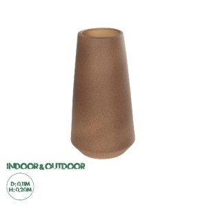 glo-21288-21288_0.webp GLOBOSTAR® ARTIFICIAL GARDEN PORTO 21288 ΔΙΑΚΟΣΜΗΤΙΚΗ ΚΕΡΑΜΙΚΗ ΒΑΖΟ ΚΑΦΕ Μ11 X Π11 X Υ20CM