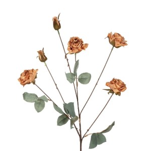 glo-21302-21302_3.webp GLOBOSTAR® ARTIFICIAL GARDEN SALMON ROSE BRANCH 21302 ΤΕΧΝΗΤΟ ΔΙΑΚΟΣΜΗΤΙΚΟ ΚΛΑΔΙ ΤΡΙΑΝΤΑΦΥ