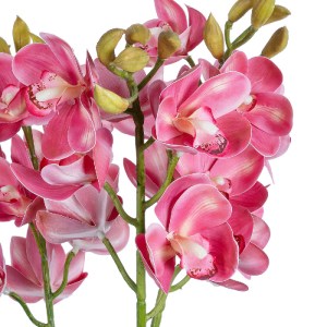 glo-21402-21402_3 GLOBOSTAR® ARTIFICIAL GARDEN PINK CHERRY CYMBIDIUM 21402 ΔΙΑΚΟΣΜΗΤΙΚΟ ΦΥΤΟ ΦΟΥΞΙΑ ΚΥΜΒΙΔΙΟ