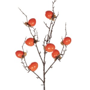 glo-21438-21438_3.webp GLOBOSTAR® ARTIFICIAL GARDEN ORANGE PERSIMMON FRUIT BRANCH 21438 ΤΕΧΝΗΤΟ ΔΙΑΚΟΣΜΗΤΙΚΟ ΠΟΡΤ