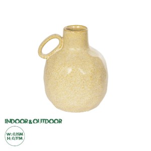 glo-21507-21507_0.webp GLOBOSTAR® ARTIFICIAL GARDEN SCHEELITE 21507 ΔΙΑΚΟΣΜΗΤΙΚΟ ΚΕΡΑΜΙΚΟ ΒΑΖO ΜΠΕΖ Φ15 X Υ17 CM