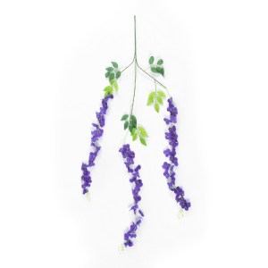 glo-21509-21509_3 GLOBOSTAR® ARTIFICIAL GARDEN VIOLET WISTERIA FLOWER BRANCH 21509 ΣΕΤ 12 ΤΕΧΝΗΤΑ ΔΙΑΚΟΣΜΗΤΙ