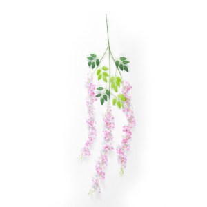glo-21511-21511_3 GLOBOSTAR® ARTIFICIAL GARDEN PALE PINK WISTERIA FLOWER BRANCH 21511 ΣΕΤ 12 ΤΕΧΝΗΤΑ ΔΙΑΚΟΣΜ