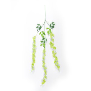 glo-21514-21514_3 GLOBOSTAR® ARTIFICIAL GARDEN GREEN WISTERIA FLOWER BRANCH 21514 ΣΕΤ 12 ΤΕΧΝΗΤΑ ΔΙΑΚΟΣΜΗΤΙΚ