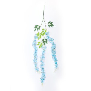 glo-21515-21515_3 GLOBOSTAR® ARTIFICIAL GARDEN BLUE WISTERIA FLOWER BRANCH 21515 ΣΕΤ 12 ΤΕΧΝΗΤΑ ΔΙΑΚΟΣΜΗΤΙΚΑ