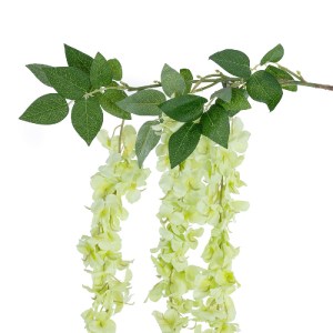 glo-21520-21520_3 GLOBOSTAR® ARTIFICIAL GARDEN GREEN WISTERIA FLOWER BRANCH 21520 ΤΕΧΝΗΤΟ ΔΙΑΚΟΣΜΗΤΙΚΟ ΚΛΑΔΙ