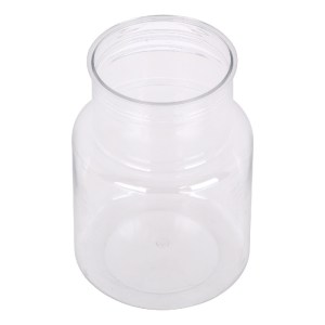 glo-35607-35607_3 GLOBOSTAR® GRACE 35607 ΔΙΑΚΟΣΜΗΤΙΚΟ ΒΑΖΟ ΠΛΑΣΤΙΚΟ ΔΙΑΦΑΝΟ Φ8.5 X Υ12CM