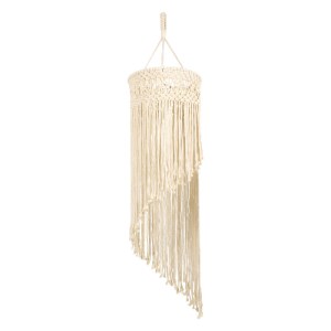 glo-36203-36203_0 GLOBOSTAR® 36203 TUNISIA BOHO ΚΑΠΕΛΟ ΦΩΤΙΣΤΙΚΟΥ- ΜΑΚΡΑΜΕ ΠΛΕΚΤΟ ΧΕΙΡΟΠΟΙΗΤΟ ΜΠΕΖ ΣΧΟΙΝΙ Μ3