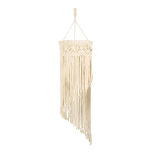 glo-36203-36203_2 GLOBOSTAR® 36203 TUNISIA BOHO ΚΑΠΕΛΟ ΦΩΤΙΣΤΙΚΟΥ- ΜΑΚΡΑΜΕ ΠΛΕΚΤΟ ΧΕΙΡΟΠΟΙΗΤΟ ΜΠΕΖ ΣΧΟΙΝΙ Μ3