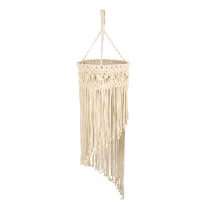 glo-36203-36203_3 GLOBOSTAR® 36203 TUNISIA BOHO ΚΑΠΕΛΟ ΦΩΤΙΣΤΙΚΟΥ- ΜΑΚΡΑΜΕ ΠΛΕΚΤΟ ΧΕΙΡΟΠΟΙΗΤΟ ΜΠΕΖ ΣΧΟΙΝΙ Μ3