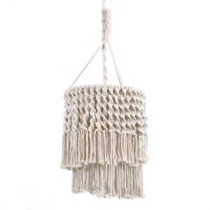 glo-36204-51789f_36204_00 GLOBOSTAR® ALGERIA 36204 BOHO ΚΡΕΜΑΣΤΟ ΦΩΤΙΣΤΙΚΟ ΜΑΚΡΑΜΕ ΜΟΝΟΦΩΤΟ 1 X E27 IP20 ΜΠΕΖ ΥΦΑΣΜΑ