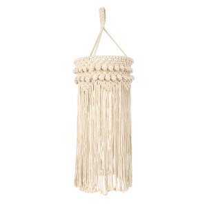 glo-36205-36205_2 GLOBOSTAR® 36205 UGANDA BOHO ΚΑΠΕΛΟ ΦΩΤΙΣΤΙΚΟΥ- ΜΑΚΡΑΜΕ ΠΛΕΚΤΟ ΧΕΙΡΟΠΟΙΗΤΟ ΜΠΕΖ ΣΧΟΙΝΙ Μ25
