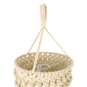 glo-36205-36205_4 GLOBOSTAR® 36205 UGANDA BOHO ΚΑΠΕΛΟ ΦΩΤΙΣΤΙΚΟΥ- ΜΑΚΡΑΜΕ ΠΛΕΚΤΟ ΧΕΙΡΟΠΟΙΗΤΟ ΜΠΕΖ ΣΧΟΙΝΙ Μ25
