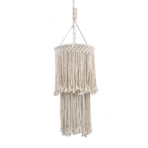 glo-36208-36208_00 GLOBOSTAR® ZAMBIA 36208 BOHO ΚΡΕΜΑΣΤΟ ΦΩΤΙΣΤΙΚΟ ΜΑΚΡΑΜΕ ΜΟΝΟΦΩΤΟ 1 X E27 IP20 ΜΠΕΖ ΥΦΑΣΜΑ 