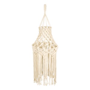 glo-36209-36209_3 GLOBOSTAR® 36209 SOMALIA BOHO ΚΑΠΕΛΟ ΦΩΤΙΣΤΙΚΟΥ ΜΑΚΡΑΜΕ ΠΛΕΚΤΟ ΧΕΙΡΟΠΟΙΗΤΟ ΜΠΕΖ ΣΧΟΙΝΙ Μ30