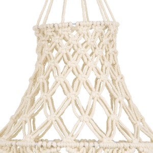 glo-36209-36209_4 GLOBOSTAR® 36209 SOMALIA BOHO ΚΑΠΕΛΟ ΦΩΤΙΣΤΙΚΟΥ ΜΑΚΡΑΜΕ ΠΛΕΚΤΟ ΧΕΙΡΟΠΟΙΗΤΟ ΜΠΕΖ ΣΧΟΙΝΙ Μ30