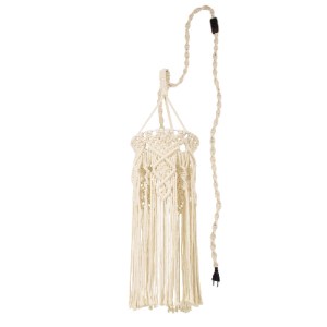 glo-36211-36211_2 GLOBOSTAR® BAHRI 36211 BOHO ΚΡΕΜΑΣΤΟ ΦΩΤΙΣΤΙΚΟ ΜΑΚΡΑΜΕ ΜΟΝΟΦΩΤΟ 1 X E27 IP20 ΜΠΕΖ ΥΦΑΣΜΑ -