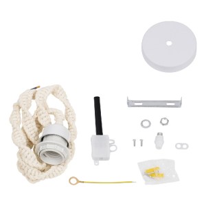 glo-36215-36215_4 GLOBOSTAR® SHAQRA 36215 ΜΟΝΤΕΡΝΟ ΚΡΕΜΑΣΤΟ ΦΩΤΙΣΤΙΚΟ ΜΑΚΡΑΜΕ ΜΟΝΟΦΩΤΟ 1 X E27 IP20 ΜΠΕΖ ΥΦΑ