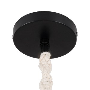 glo-36216-36216_2 GLOBOSTAR® SHAQRA 36216 ΜΟΝΤΕΡΝΟ ΚΡΕΜΑΣΤΟ ΦΩΤΙΣΤΙΚΟ ΜΑΚΡΑΜΕ ΜΟΝΟΦΩΤΟ 1 X E27 IP20 ΜΠΕΖ ΥΦΑ