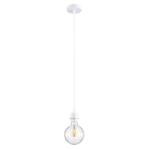 glo-36217-36217_0 GLOBOSTAR® HANNA 36217 ΜΟΝΤΕΡΝΟ ΚΡΕΜΑΣΤΟ ΦΩΤΙΣΤΙΚΟ ΑΝΑΡΤΗΣΗ ΜΟΝΟΦΩΤΟ 1 X E27 IP20 ΛΕΥΚΟ ΠΛ