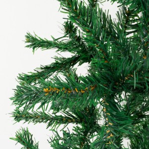 glo-36803-36803_3 GLOBOSTAR® CRAZY CHRISTMAS ΧΡΙΣΤΟΥΓΕΝΝΙΑΤΙΚΟ ΔΕΝΤΡΟ SANTACLAUS Φ65 X Υ150ΕΚ ΠΡΑΣΙΝΟ ΜΕ ΠΛΑ