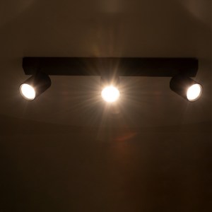 glo-60348-60348_9 GLOBOSTAR® LEONARDO 60348 ΜΟΝΤΕΡΝΟ ΦΩΤΙΣΤΙΚΟ ΟΡΟΦΗΣ ΡΑΓΑ ΜΕ ΚΙΝΟΥΜΕΝΑ ΣΠΟΤ LED SPOT DOWNLI