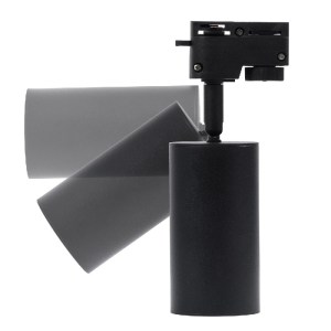 glo-60353-60353_2 GLOBOSTAR® LEO 60353 ΚΙΝΟΥΜΕΝΟ ΣΤΡΟΓΓΥΛΟ ΦΩΤΙΣΤΙΚΟ ΣΠΟΤ ΡΑΓΑΣ ΑΛΟΥΜΙΝΙΟΥ ΜΕ ΝΤΟΥΙ GU10 AC 