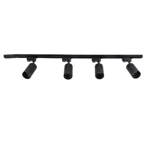 glo-60356-60356_3 GLOBOSTAR® LEO 60356 ΜΟΝΤΕΡΝΟ ΦΩΤΙΣΤΙΚΟ ΟΡΟΦΗΣ ΡΑΓΑ ΜΕ ΚΙΝΟΥΜΕΝΑ ΣΠΟΤ ΑΛΟΥΜΙΝΙΟΥ ΤΕΤΡΑΦΩΤΟ