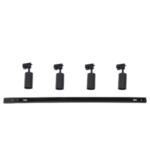 glo-60356-60356_8 GLOBOSTAR® LEO 60356 ΜΟΝΤΕΡΝΟ ΦΩΤΙΣΤΙΚΟ ΟΡΟΦΗΣ ΡΑΓΑ ΜΕ ΚΙΝΟΥΜΕΝΑ ΣΠΟΤ ΑΛΟΥΜΙΝΙΟΥ ΤΕΤΡΑΦΩΤΟ