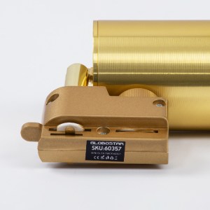 glo-60357-60357_9 GLOBOSTAR® LEO 60357 ΚΙΝΟΥΜΕΝΟ ΣΤΡΟΓΓΥΛΟ ΦΩΤΙΣΤΙΚΟ ΣΠΟΤ ΡΑΓΑΣ ΑΛΟΥΜΙΝΙΟΥ ΜΕ ΝΤΟΥΙ GU10 AC 