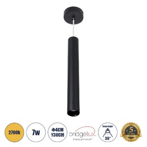 glo-60374-60374_0 GLOBOSTAR® CANAL 60374 ΚΡΕΜΑΣΤΟ ΦΩΤΙΣΤΙΚΟ ΣΠΟΤ ΟΡΟΦΗΣ LED DOWNLIGHT 7W 700LM 36° AC 220-24