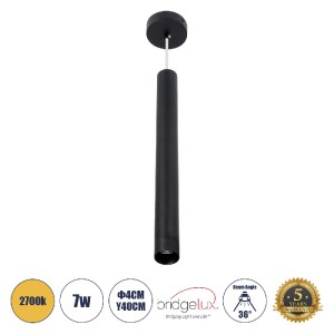 glo-60375-ac6788_60375_0 GLOBOSTAR® CANAL 60375 ΚΡΕΜΑΣΤΟ ΦΩΤΙΣΤΙΚΟ ΣΠΟΤ ΟΡΟΦΗΣ LED DOWNLIGHT 7W 700LM 36° AC 220-24