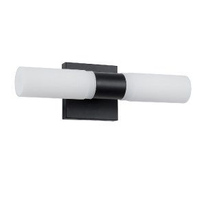 glo-60408-60408_2 GLOBOSTAR® ANAIS 60408 ΜΟΝΤΕΡΝΟ ΦΩΤΙΣΤΙΚΟ ΤΟΙΧΟΥ - ΑΠΛΙΚΑ ΚΑΘΡΕΠΤΗ ΜΠΑΝΙΟΥ - ΠΙΝΑΚΑ 2 X G9