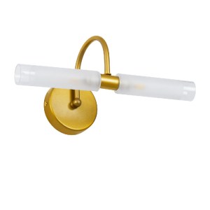 glo-60417-60417_2 GLOBOSTAR® PAOLA 60417 ΜΟΝΤΕΡΝΟ ΦΩΤΙΣΤΙΚΟ ΤΟΙΧΟΥ - ΑΠΛΙΚΑ ΚΑΘΡΕΠΤΗ ΜΠΑΝΙΟΥ - ΠΙΝΑΚΑ 2 X G9