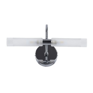 glo-60418-60418_3 GLOBOSTAR® PAOLA 60418 ΜΟΝΤΕΡΝΟ ΦΩΤΙΣΤΙΚΟ ΤΟΙΧΟΥ - ΑΠΛΙΚΑ ΚΑΘΡΕΠΤΗ ΜΠΑΝΙΟΥ - ΠΙΝΑΚΑ 2 X G9