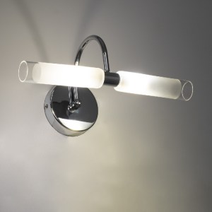 glo-60418-60418_8 GLOBOSTAR® PAOLA 60418 ΜΟΝΤΕΡΝΟ ΦΩΤΙΣΤΙΚΟ ΤΟΙΧΟΥ - ΑΠΛΙΚΑ ΚΑΘΡΕΠΤΗ ΜΠΑΝΙΟΥ - ΠΙΝΑΚΑ 2 X G9