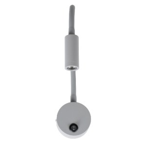 glo-60877-60877_5 GLOBOSTAR® GOOSE 60877 ΜΟΝΤΕΡΝΟ ΦΩΤΙΣΤΙΚΟ ΤΟΙΧΟΥ - ΑΠΛΙΚΑ ΞΕΝΟΔΟΧΕΙΟΥ BED SIDE LED 3W 300L
