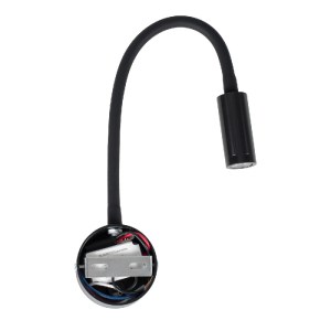 glo-60878-60878_7 GLOBOSTAR® GOOSE 60878 ΜΟΝΤΕΡΝΟ ΦΩΤΙΣΤΙΚΟ ΤΟΙΧΟΥ - ΑΠΛΙΚΑ ΞΕΝΟΔΟΧΕΙΟΥ BED SIDE LED 3W 300L