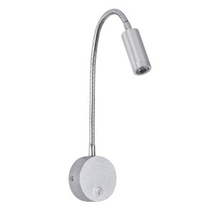 glo-60879-60879_2 GLOBOSTAR® GOOSE 60879 ΜΟΝΤΕΡΝΟ ΦΩΤΙΣΤΙΚΟ ΤΟΙΧΟΥ - ΑΠΛΙΚΑ ΞΕΝΟΔΟΧΕΙΟΥ BED SIDE LED 3W 300L