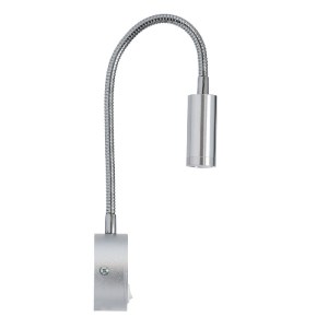 glo-60879-60879_6 GLOBOSTAR® GOOSE 60879 ΜΟΝΤΕΡΝΟ ΦΩΤΙΣΤΙΚΟ ΤΟΙΧΟΥ - ΑΠΛΙΚΑ ΞΕΝΟΔΟΧΕΙΟΥ BED SIDE LED 3W 300L