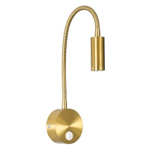 glo-60880-60880_3 GLOBOSTAR® GOOSE 60880 ΜΟΝΤΕΡΝΟ ΦΩΤΙΣΤΙΚΟ ΤΟΙΧΟΥ - ΑΠΛΙΚΑ ΞΕΝΟΔΟΧΕΙΟΥ BED SIDE LED 3W 300L