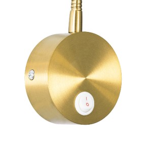 glo-60880-60880_9 GLOBOSTAR® GOOSE 60880 ΜΟΝΤΕΡΝΟ ΦΩΤΙΣΤΙΚΟ ΤΟΙΧΟΥ - ΑΠΛΙΚΑ ΞΕΝΟΔΟΧΕΙΟΥ BED SIDE LED 3W 300L